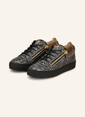 Giuseppe Zanotti Design Sneakersy Zary šedá / stříbrná