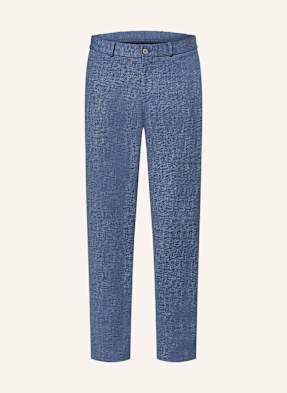 Paul Anzughose Slim Fit Aus Jersey blau
