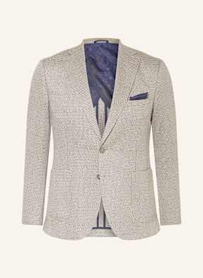 Paul Oblekové Sako Slim Fit Z Žerzeje 780 taupe
