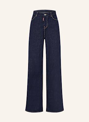 dsquared2 Straight Jeans Traveller blau