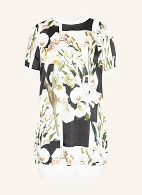 Ted Baker Kleid Roneea Im Materialmix weiss