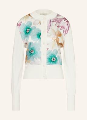 Ted Baker Pletený Kabátek Varrla Ze Směsi Materiálů režná / tyrkysová