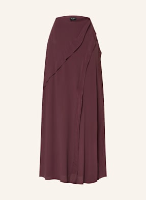 Ted Baker Šaty Tylda S Volány tmavě červená