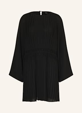 Boss Plisseekleid Daliette schwarz