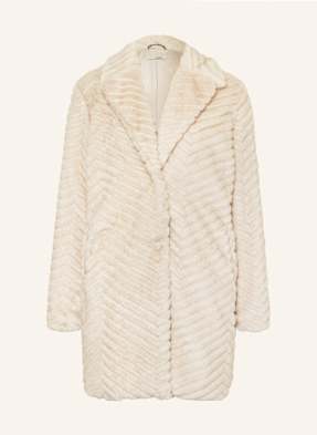 Lilienfels Kunstpelz-Mantel beige