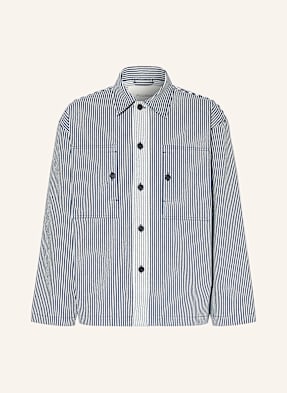 Jw Anderson Svrchní Košile bílá / tmavě modrá