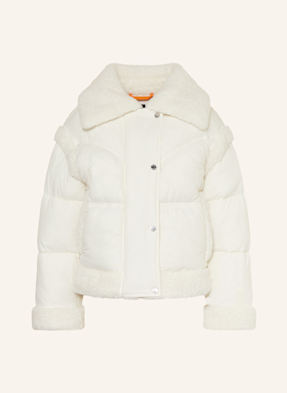 Boss Steppjacke Pajuna Mit Teddyfell weiss