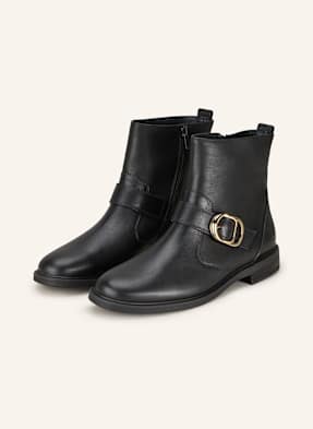 Paul Green Stiefelletten schwarz