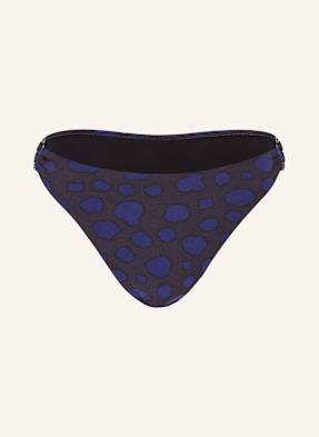 Maryan Mehlhorn Basic Bikinové Kalhotky Blue Dots černá / modrá