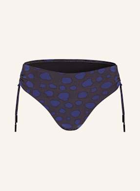 Maryan Mehlhorn Basic Bikinové Kalhotky Blue Dots černá / modrá