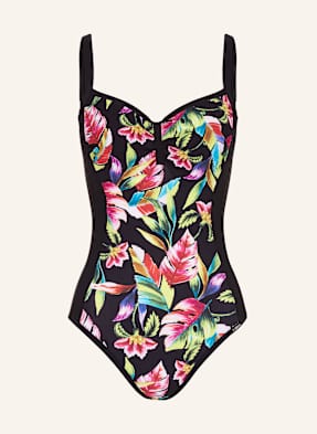 Lidea Plavky S Kosticemi Exotic Blaze černá / žlutá / růžová