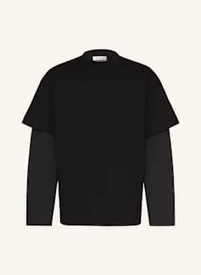 Jil Sander Tričko S Dlouhým Rukávem černá