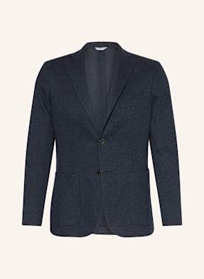 Boglioli Flanelové Sako Slim Fit tmavě modrá
