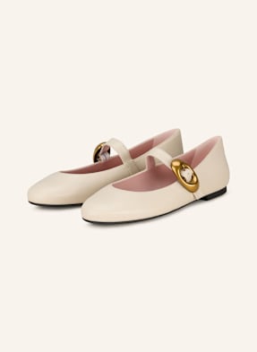 Pretty Ballerinas Baleríny Typu Mary Jane Nicole režná