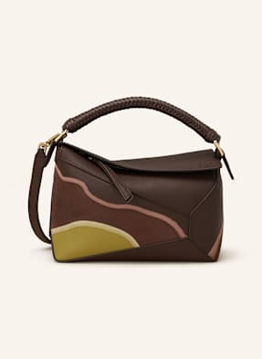 Loewe Handtasche Puzzle Edge Landscape Small braun