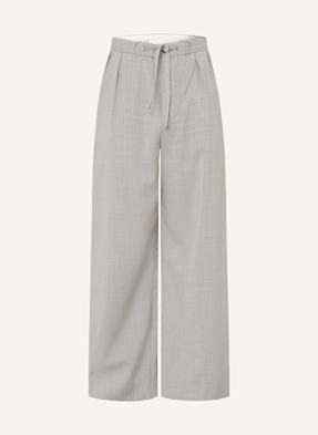 Loewe Anzughose Regular Fit grau