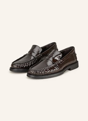 Mrs & Hugs Penny-Loafer braun