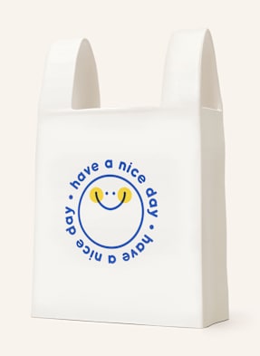 Fluid Market Váza Plastic Bag krémová