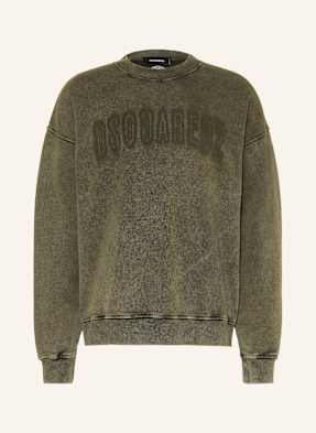 dsquared2 Mikina tmavě zelená