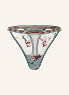 Mey String Serie Poetry Zap Zarapp Mit Glitzergarn gruen