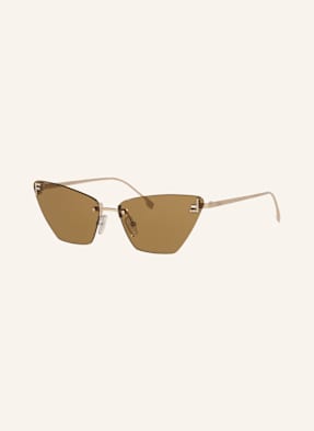 Fendi Sluneční Brýle Fendi First Crystal fe4160us 2370d1 - zlatá/ hnědá
