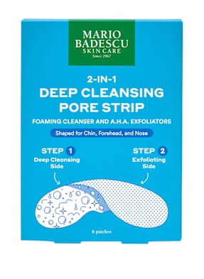 Mario Badescu 2-In-1 Deep Cleansing Pore Strip Pore Strips (6 kusů)