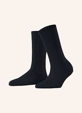 Falke Strümpfe Cosy Wool Boot Mit Merinowolle blau