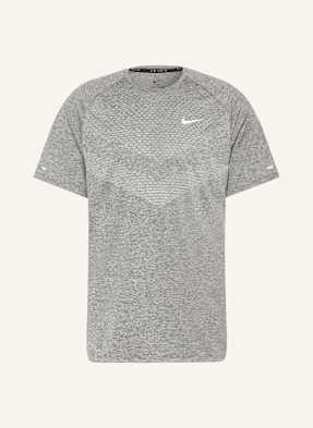 Nike Laufshirt Stride grau