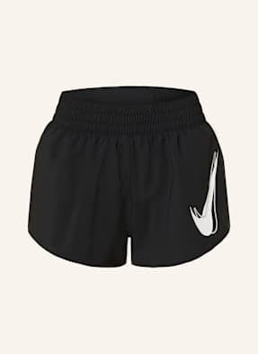Nike 2-In-1-Laufshorts One Swoosh schwarz