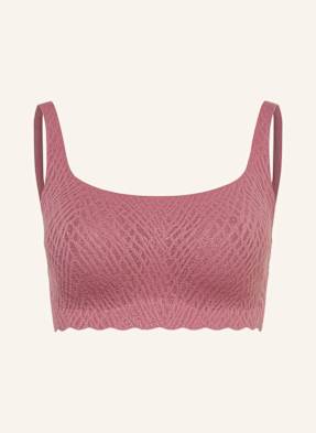 Sloggi Bustier Podprsenka Zero Feel Bliss starorůžová