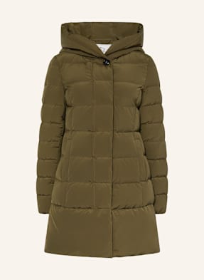 Woolrich Péřový Kabát Prescott khaki