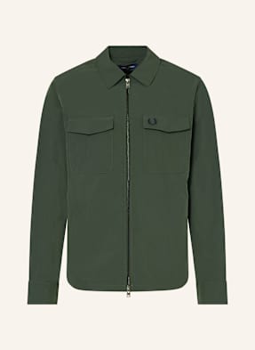 Fred Perry Bunda tmavě zelená