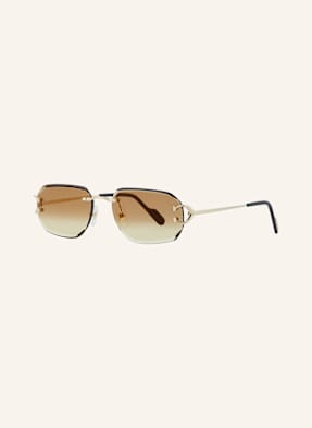 Cartier Sluneční Brýle 6L001729 2300d1 – zlatá/hnědá