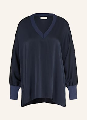 Ivi Collection Halenka Z Hedvábí tmavě modrá
