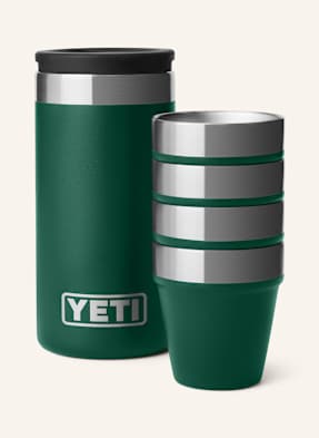 Yeti 5dílná Sada Skleniček Na Kořalku Rambler tmavě zelená