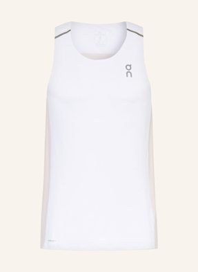 On Lauftop Performance Tank weiss