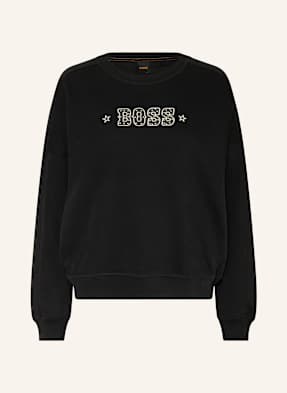 Boss Sweatshirt Eland schwarz
