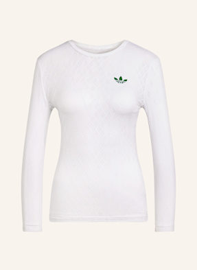 Adidas Longsleeve 3/4 Sleeve Pro weiss