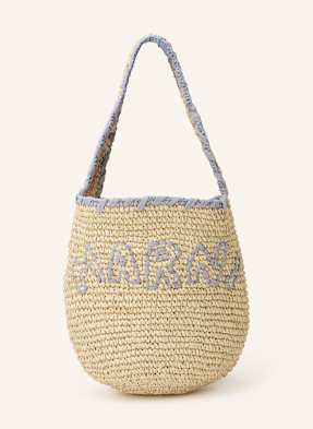 Marni Strandtasche blau