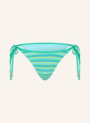 Seafolly Bikinové Kalhotky Brazilky Calypso tyrkysová / žlutá / světle zelená