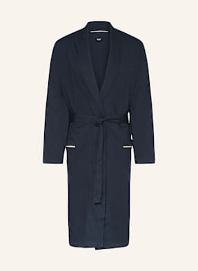 Boss Herren-Bademantel Lord blau