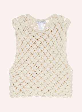 Alaïa Cropped Top režná