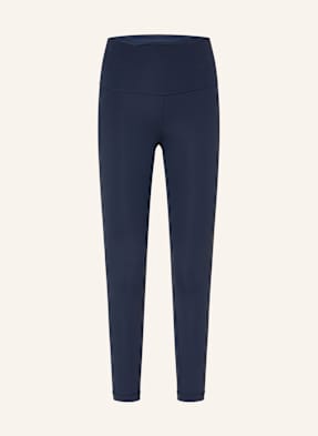 Lululemon Legíny Wunder Train Hr 25in tmavě modrá