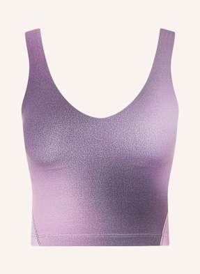 Lululemon Jógové Tričko Flow Y B/C fialová