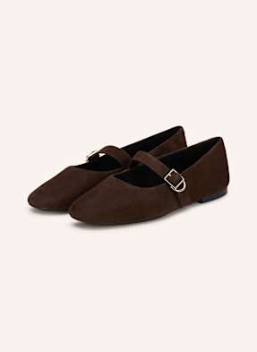 Vagabond Shoemakers Baleríny Typu Mary Jane Jolin tmavě hnědá
