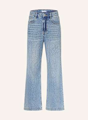 Mrs & Hugs Straight Jeans blau