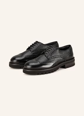 Ferragamo Šněrovací Boty Aspen černá