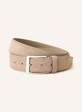 Boss Ledergürtel Elloy beige