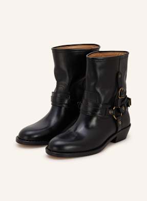 Isabel Marant Biker-Boots Ildred Mit Nieten schwarz