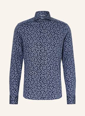 Stenströms Flanelová Košile Slim Fit tmavě modrá / modrá